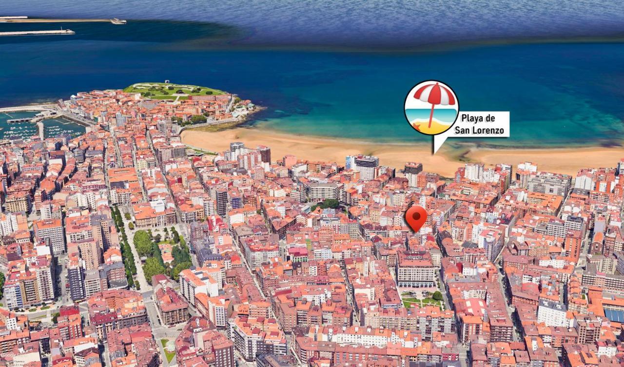 Apartamentos La Gringa Centro Gijon I Nueva Construccion Con Posibilidad De Parking Dış mekan fotoğraf
